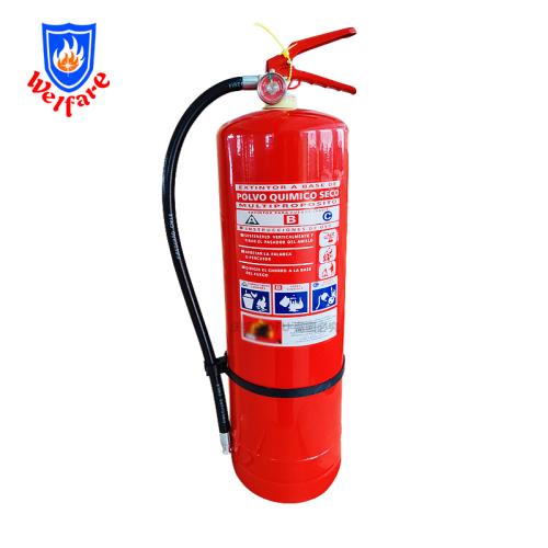 10kg ABC Dry Powder Fire Extinguisher Chile Style 