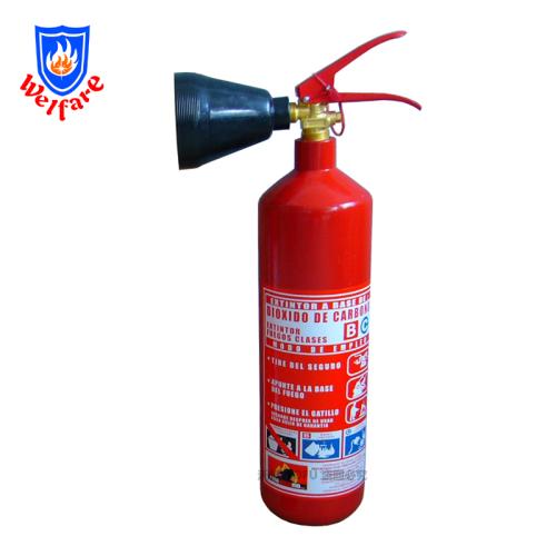 2KG CO2 Dry Powder Fire Extinguisher Chile Style 