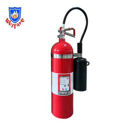 Mexico Empty 15LB Aluminium CO2 Fire Extinguisher