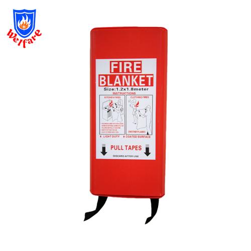 1.2m*1.8m Fiberglass Fire Blanket 