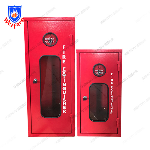 4kg/9kg single steel extinguisher fire cabinet