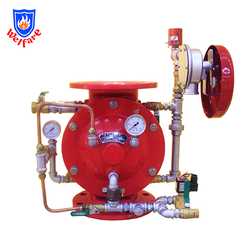 3 chamber type deluge valve