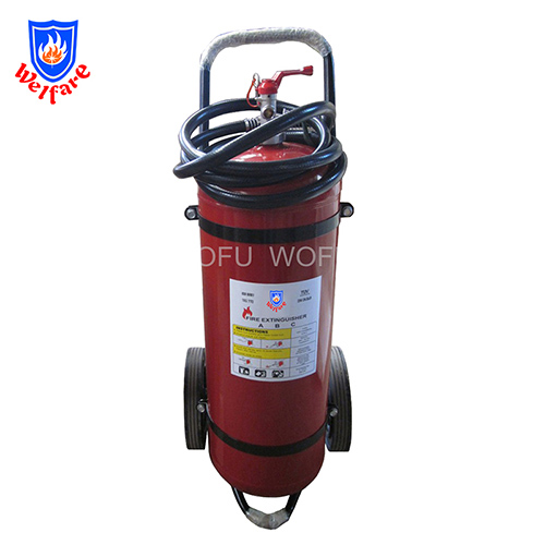 100kg abc trolley fire extinguisher